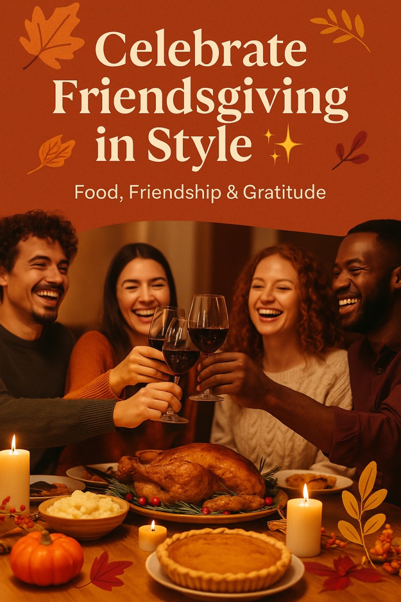 Friendsgiving: A Modern Celebration Of Food, Friendship, And Gratitude