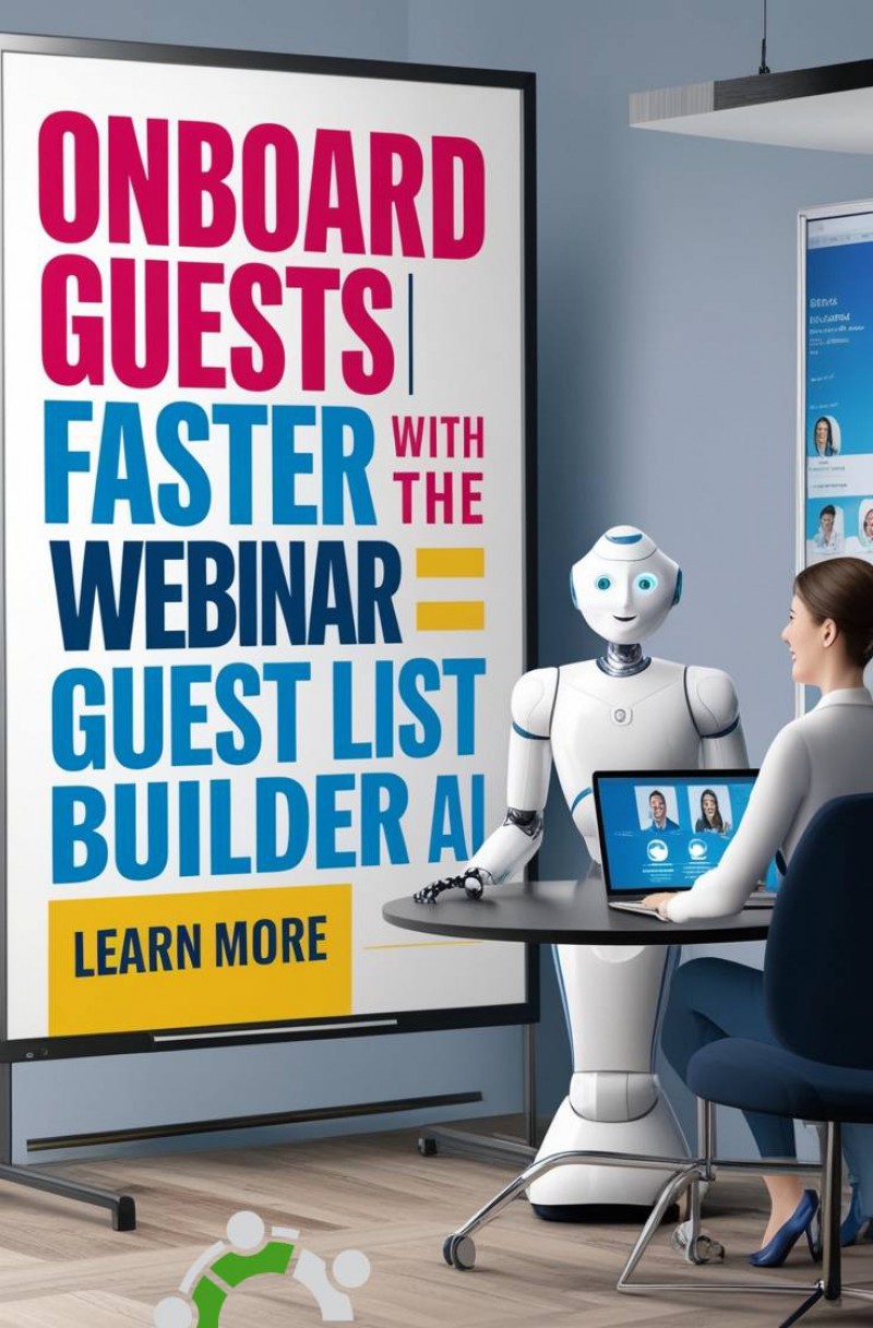 Introducing The Webinar Guest List Builder AI: Revolutionizing Webinar Promotion