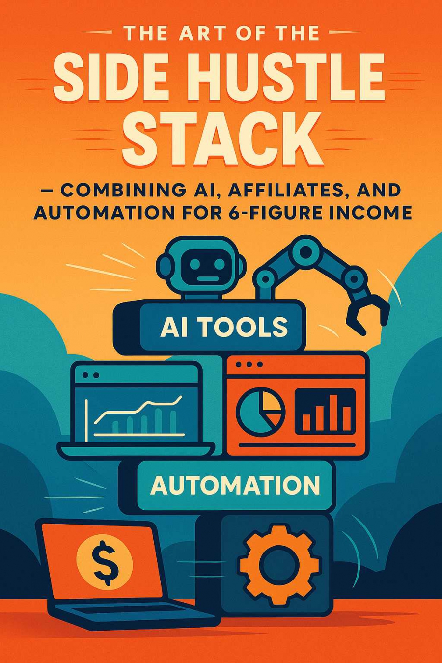 The Art Of The AI Side Hustle Stack — Combining AI, Affiliates, And Automation For 6 Figure Income