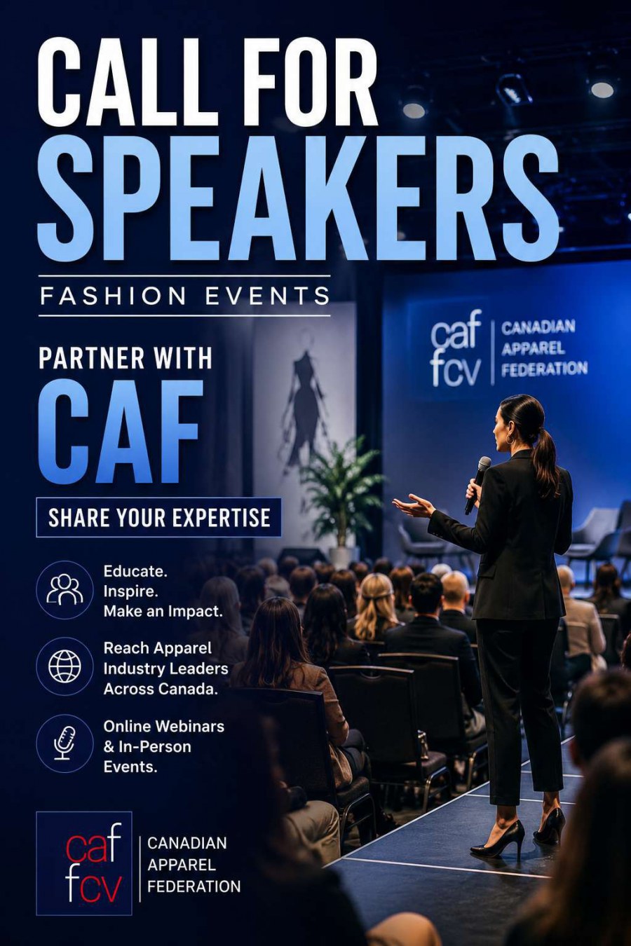 Call for Speakers: Share Your Expertise at CAF Fashion Industry Events