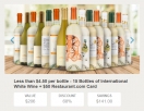 Get 15 Bottles of Mediterranean Wine + $50 #Restaurant Gift Card for Only $65! #foodie #pampermeoffers  #restaurant