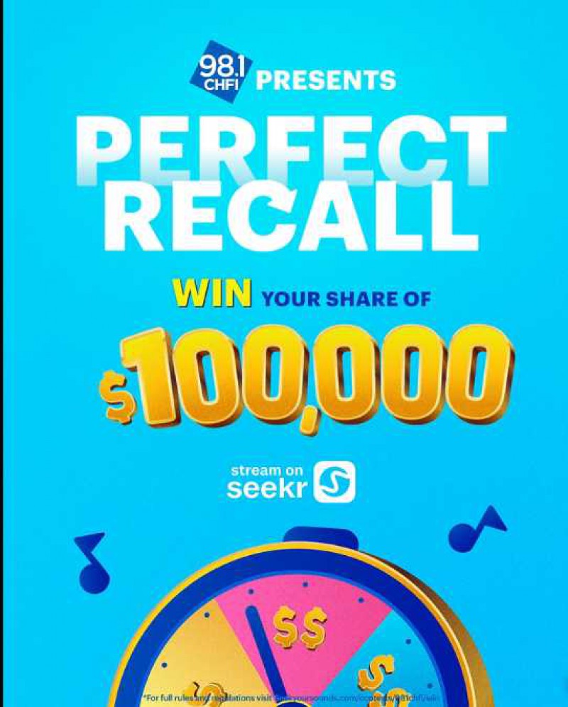Win Big With Chfi Perfect Recall – Your Chance To Win A Share Of $100,000!
