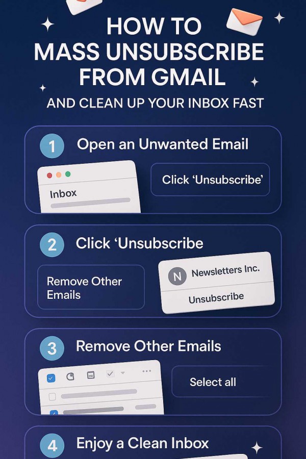 How to Mass Unsubscribe From Gmail and Finally Take Control of Your Inbox