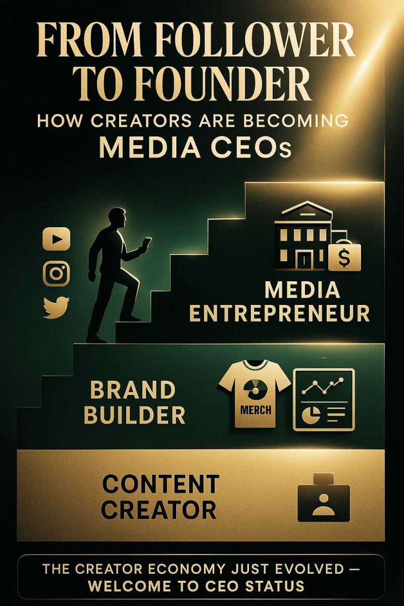 From Follower To Founder — How Creators Are Becoming Media Ceos