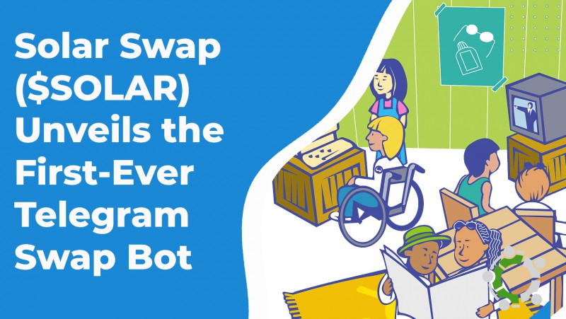 Solar Swap Unveils The First Ever Telegram Swap Bot: Transforming Decentralized Exchanges $Solar #solarswap #solana $Sol