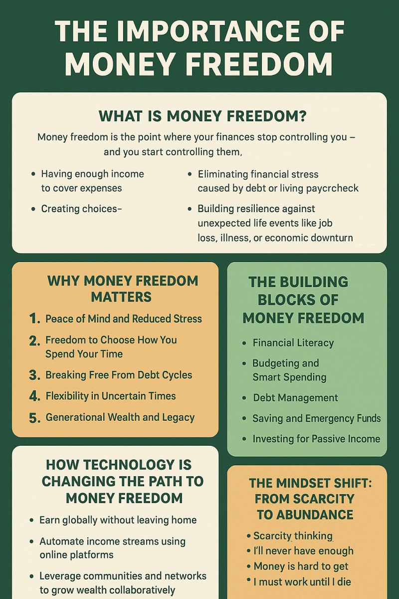 The Importance Of Money Freedom: Why Financial Independence Matters More Than Ever