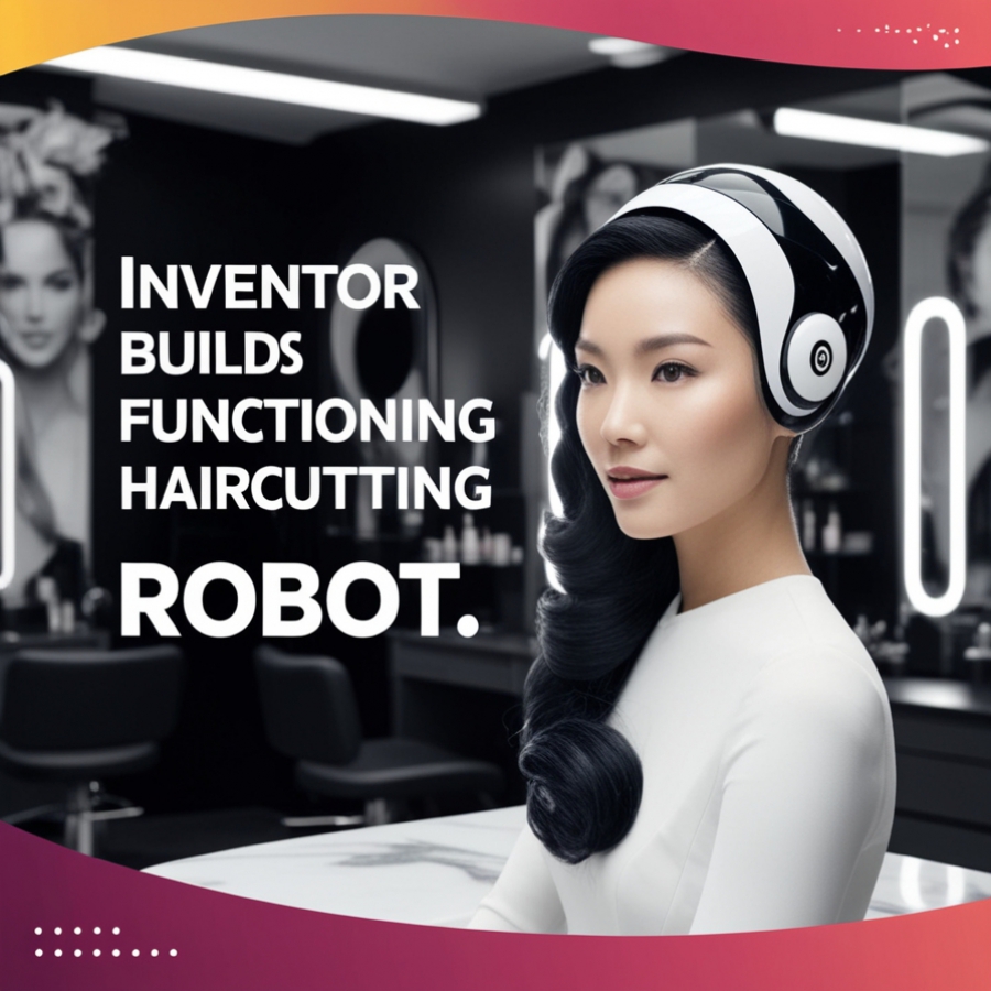 Engineer Creates Robot Barber: A Glimpse Into Future Haircut And Styling Technology