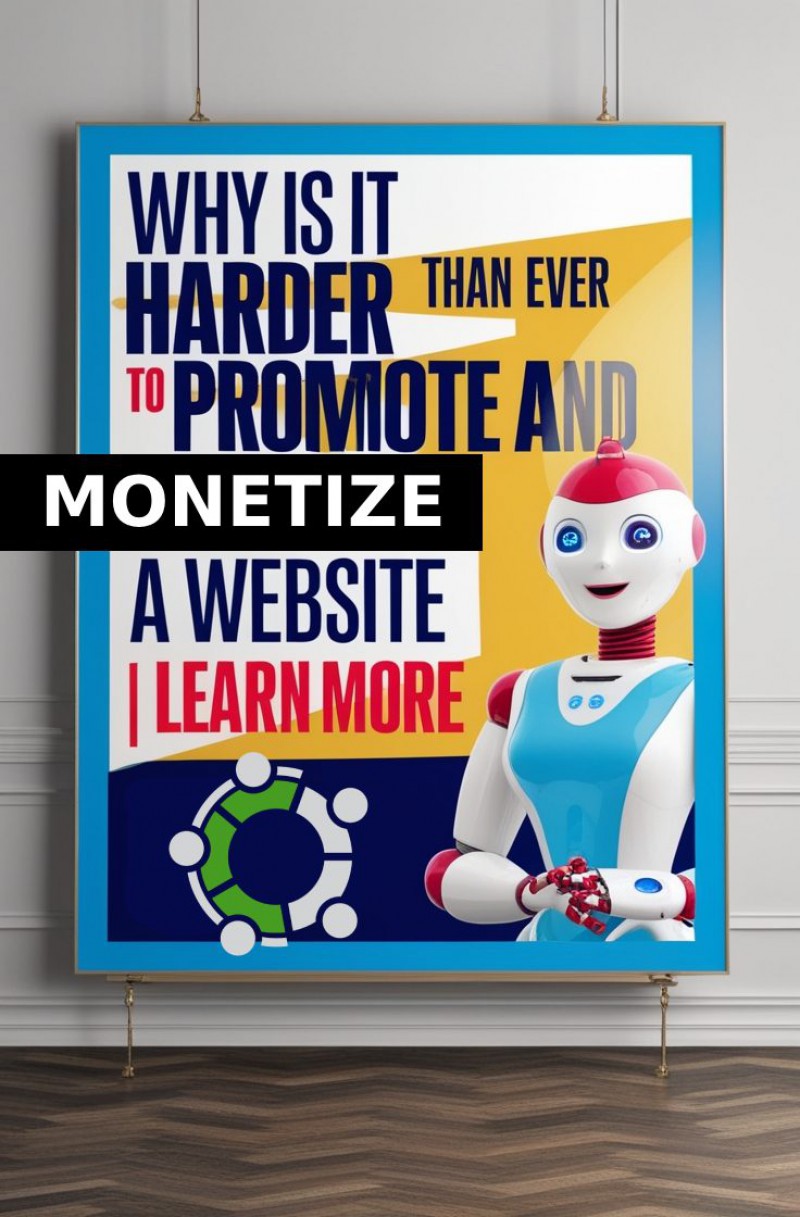 Why Is It Harder Than Ever To Promote And Monetize A Website?