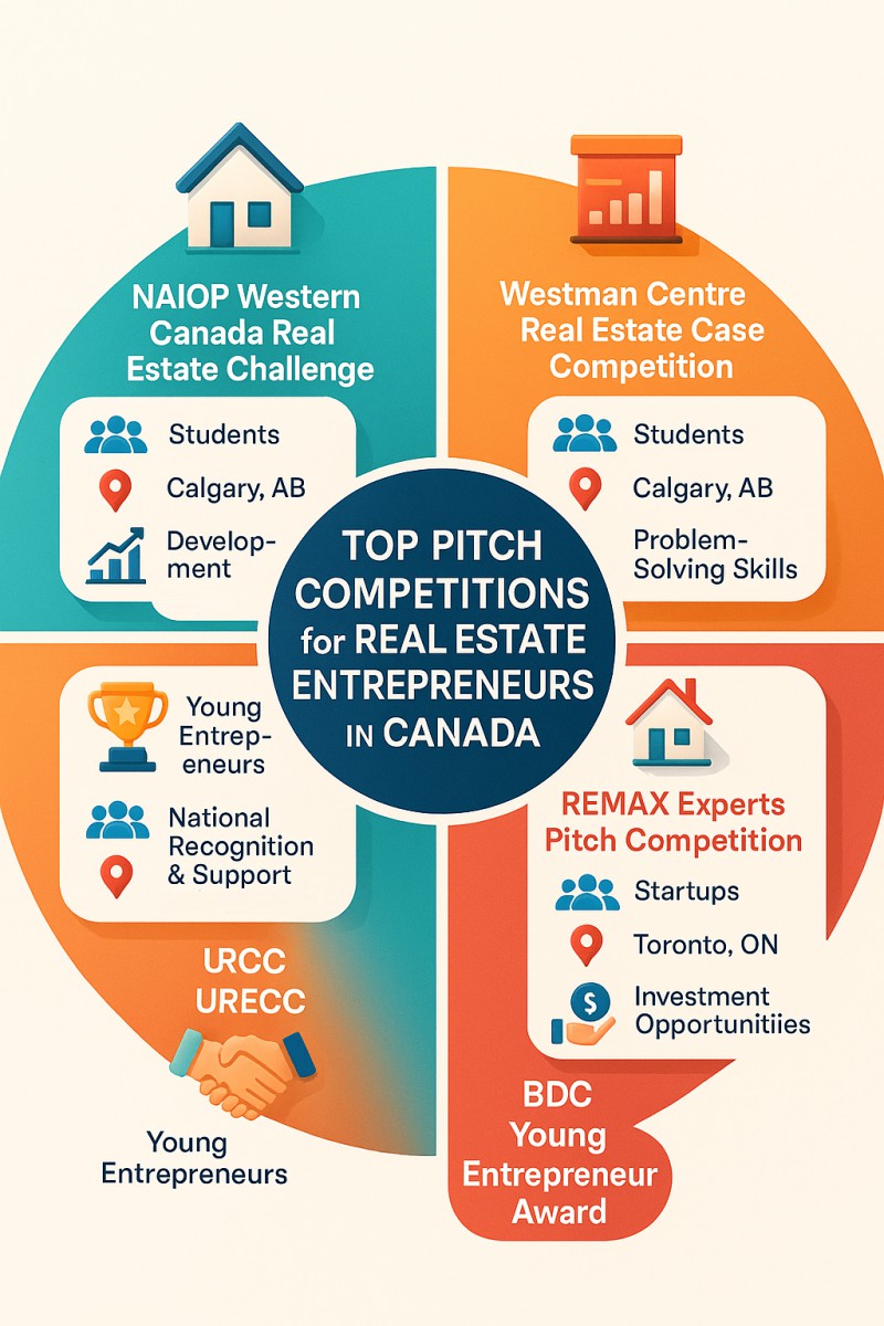 Pitch Competitions In Canada: Opportunities For Real Estate Entrepreneurs