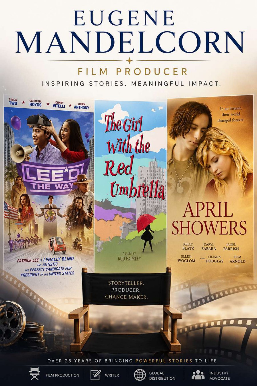 Eugene Mandelcorn: The Independent Film Producer Bringing Purpose-Driven Stories to the Screen