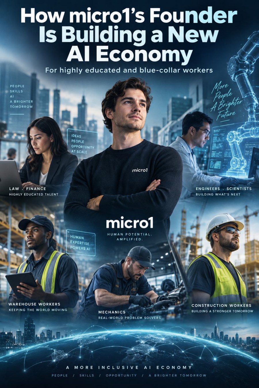The Workers Training Their Replacements: How micro1 Founder Ali Ansari Is Building a New AI Labor Economy