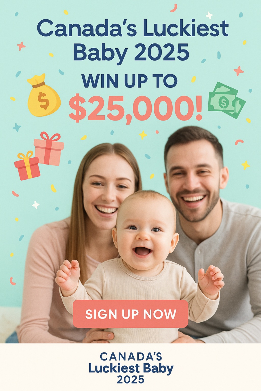 Canada's Luckiest Baby 2025: Win Up To $25,000