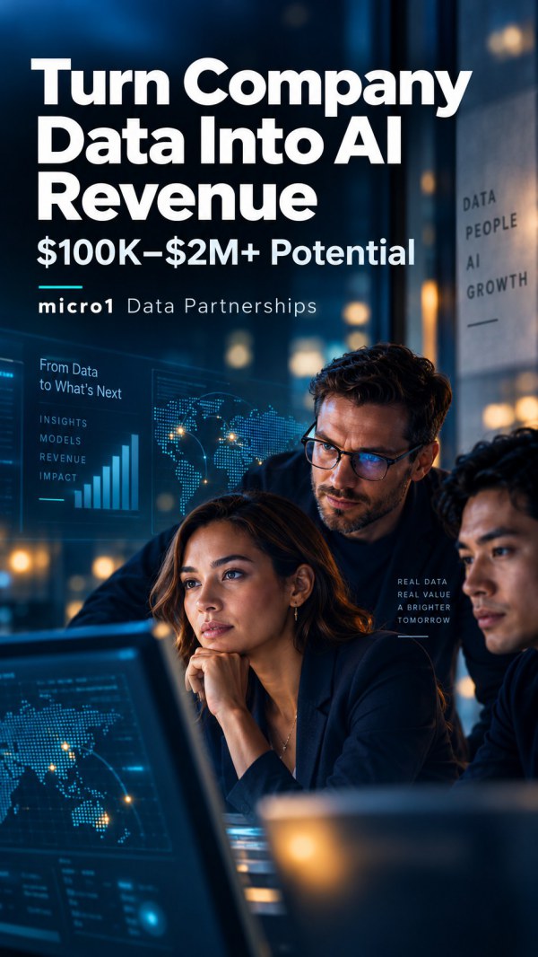 Turn Company Data Into $100K–$2M+ In Revenue