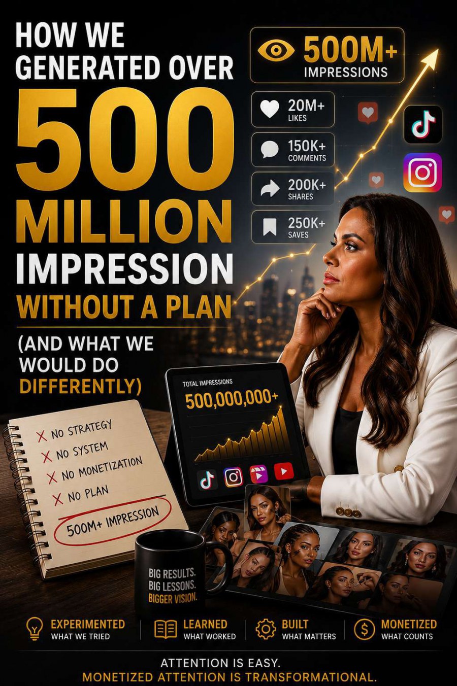 How We Generated Over 500 Million Impressions Without a Plan (And What Would We Do Differently)