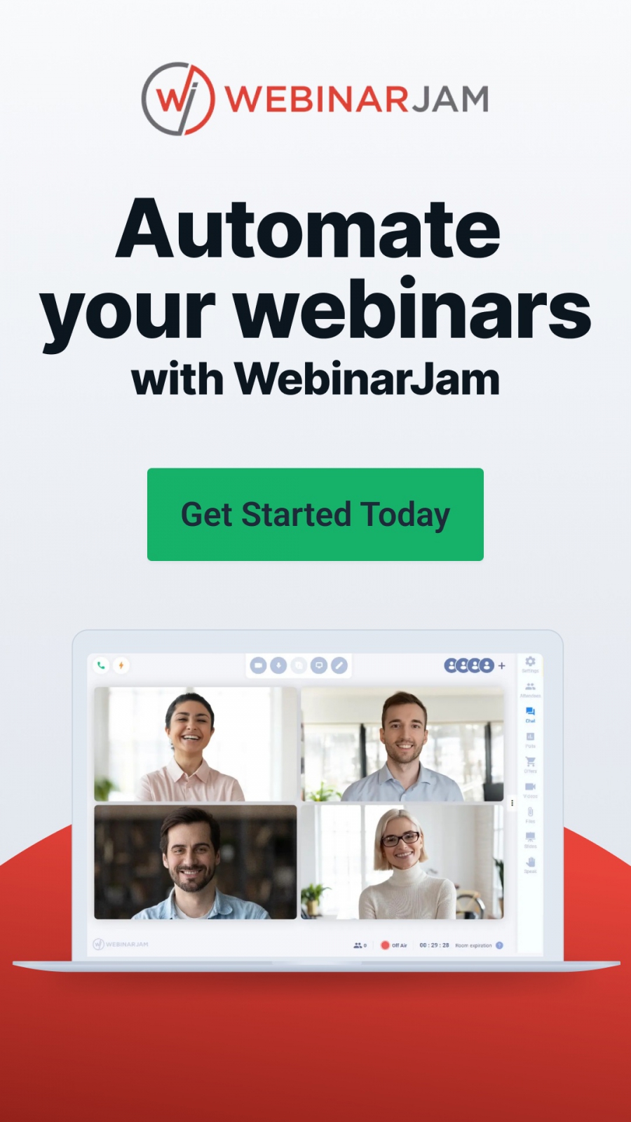 The Most Powerful Live And Automated Webinar Platform For Selling Online