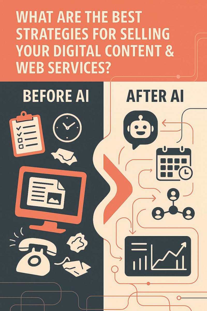 What Are The Best Strategies For Selling Your Digital Content And Web Services In 2025?