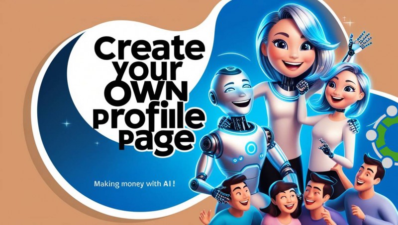 Create Your Own Profile Page, Monetize & Optimize It With AI & Social Rewards!