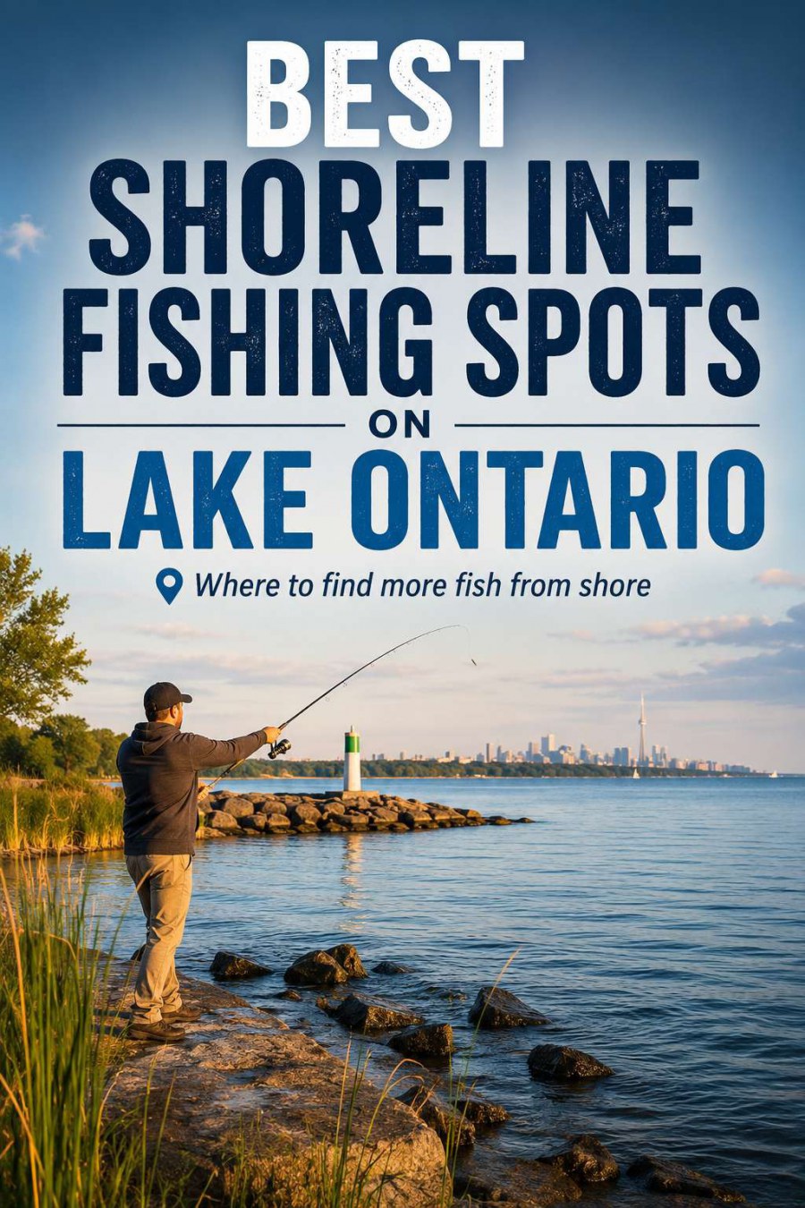 Why Fish Are Hard to Find Along the Lake Ontario Shoreline — and the Best Places to Fish From Shore