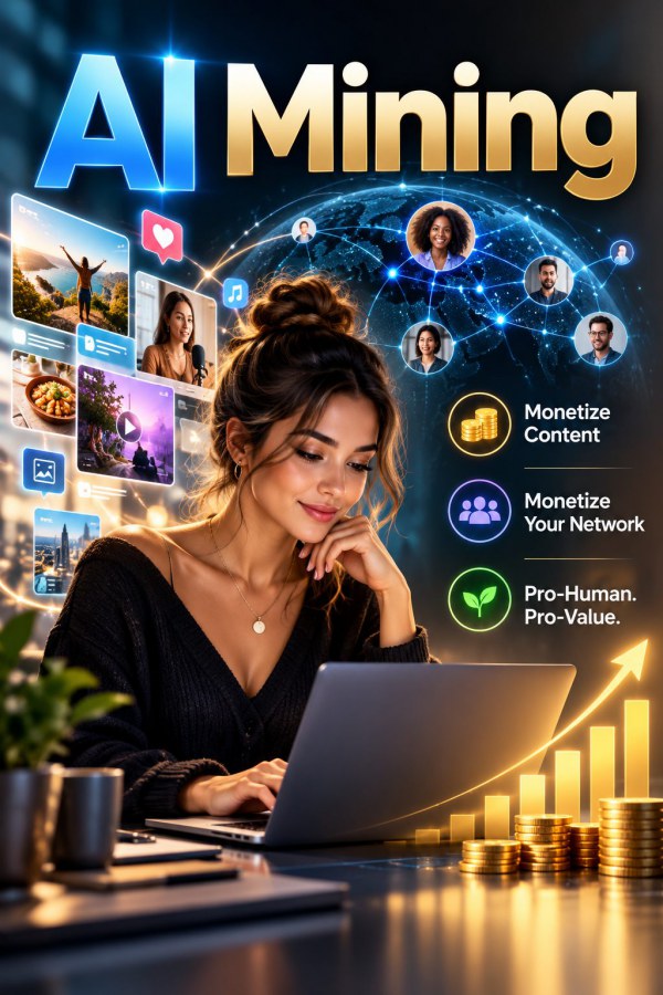 AI Mining: How Pamper Me Network Helps People Extract More Value From Content, Knowledge and Their Networks