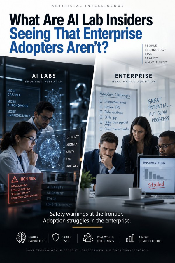 What Are AI Lab Insiders Seeing That Enterprise Adopters Aren’t?