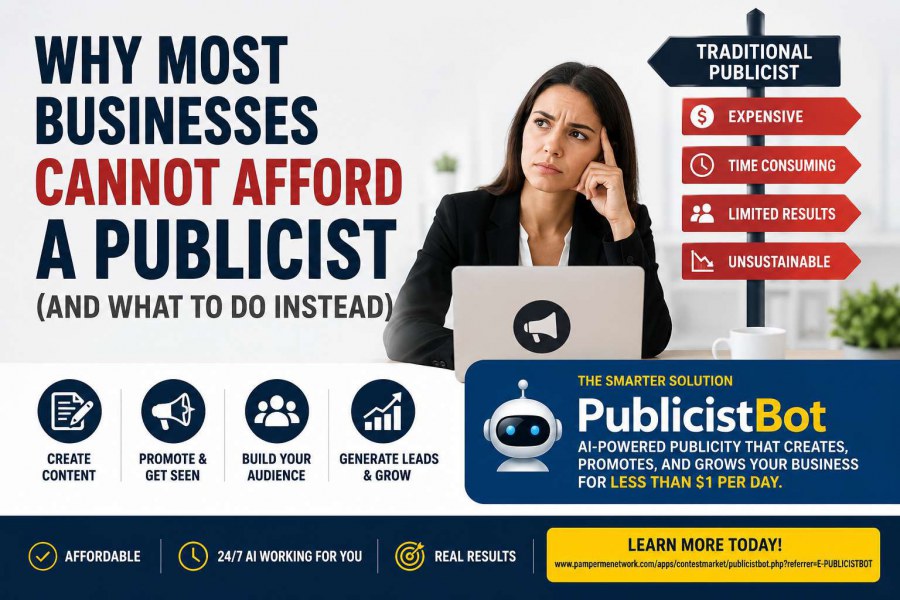 Why Most Businesses Cannot Afford a Publicist (And What To Do Instead)