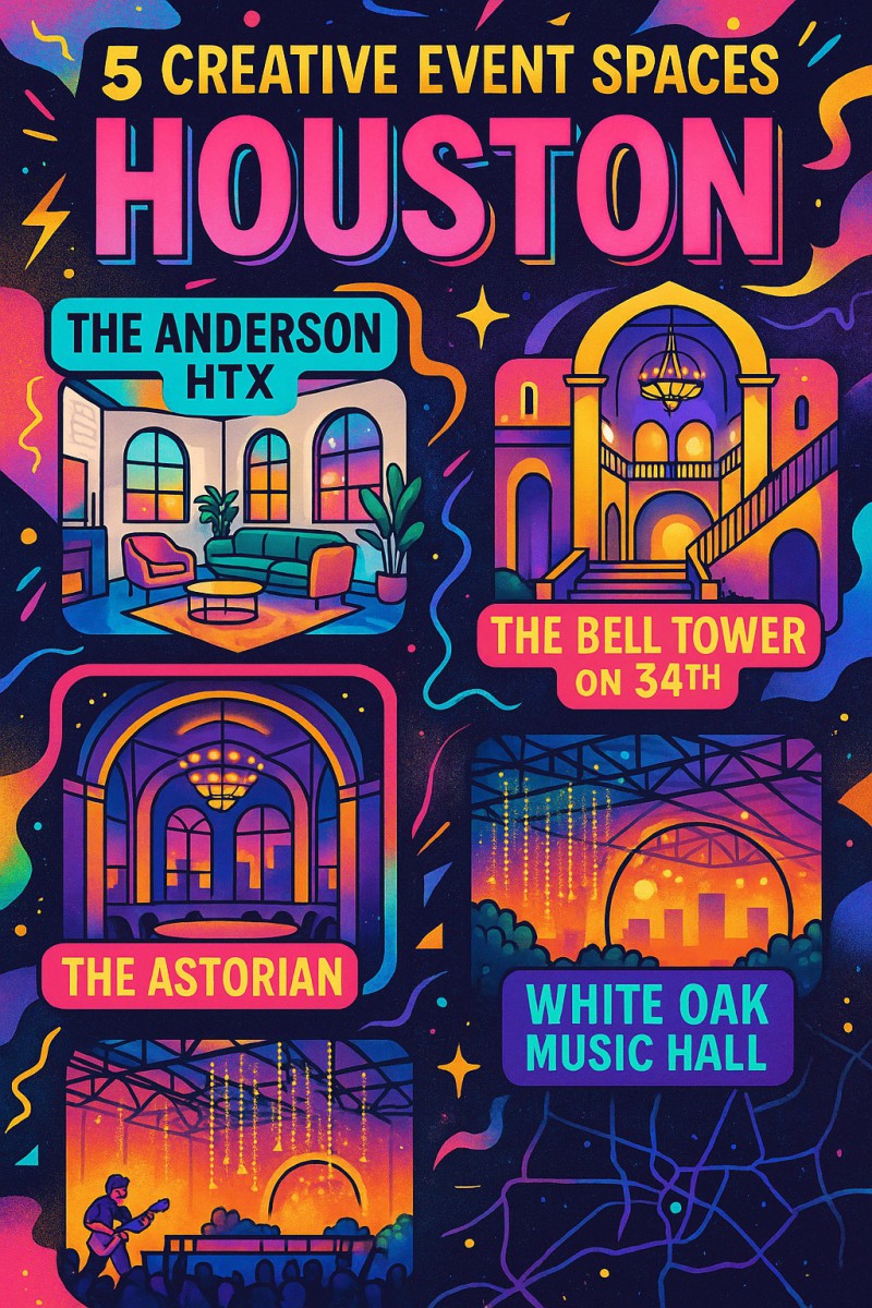 5 Creative Event Spaces In Houston That Inspire, Connect, And Impress