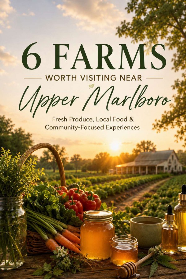 6 Farms Worth Visiting Near Upper Marlboro, Maryland