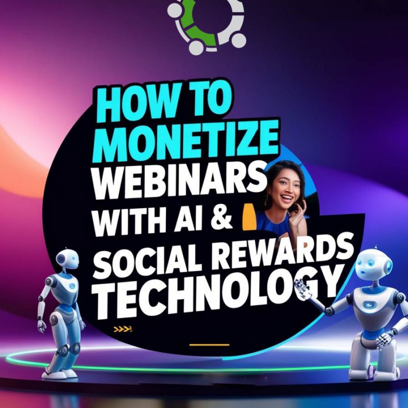 How To Monetize Webinars With AI And Social Rewards: A Step By Step Guide | AI Tools