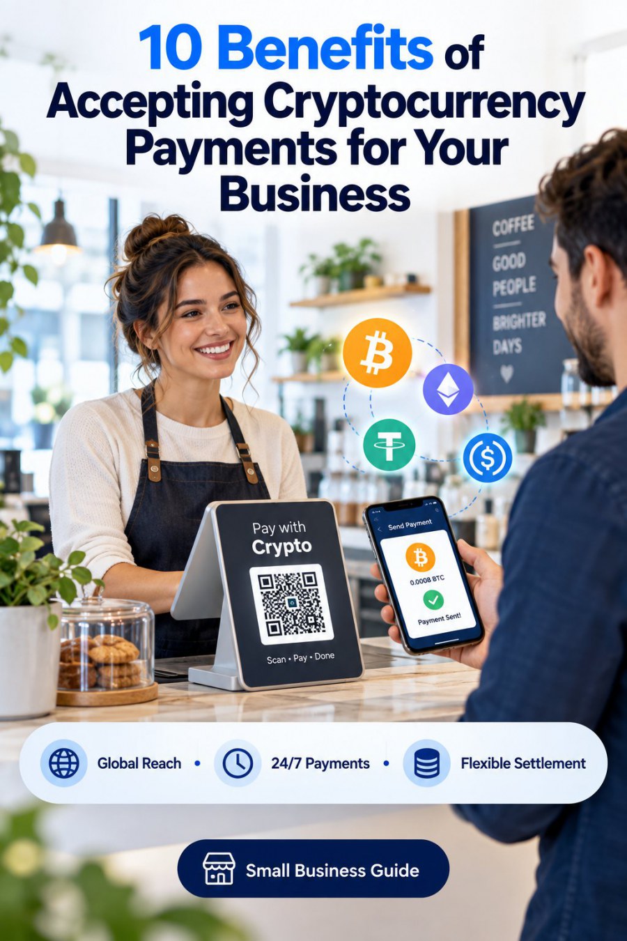 10 Benefits of Accepting Cryptocurrency Payments for Your Business