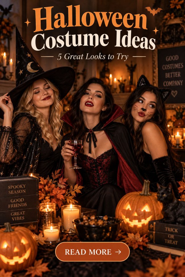 Great Halloween Costume Ideas: 5 Stylish Looks to Try