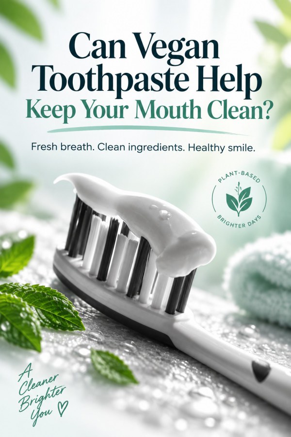 Did You Know That Vegan Toothpaste Can Help Keep Your Mouth Clean?
