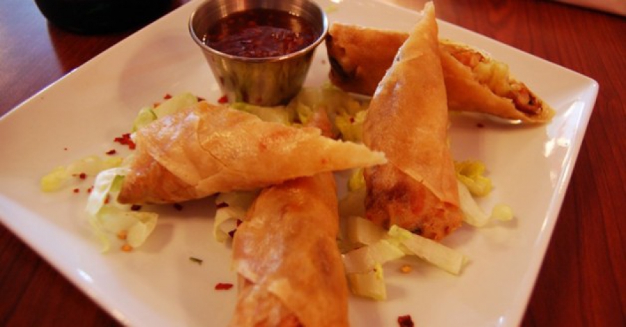 Jerk Chicken Spring Rolls ... So Tasty Only At @belleenys But Available For Your Event @matrixthinker #foodies #ilovefood #yummy #foodporn
