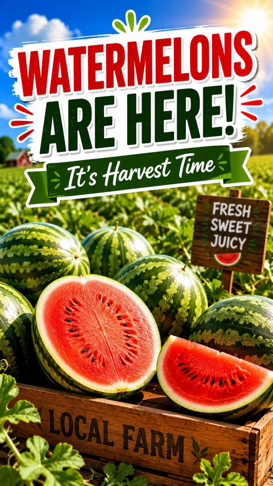 Watermelons Are Here: Harvest Time at Honey Hemp Farms