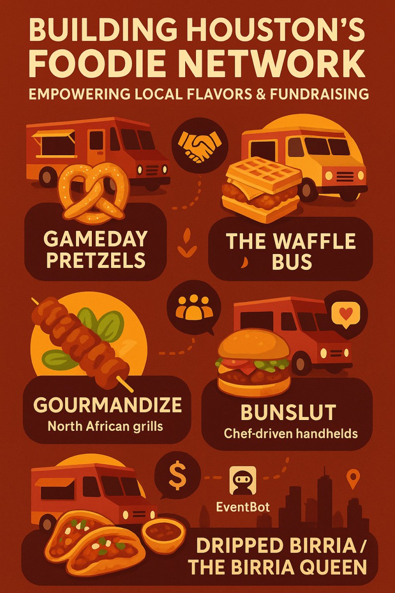 5 Houston Food Trucks Every Foodie Should Try (yes — including Gameday Pretzels)