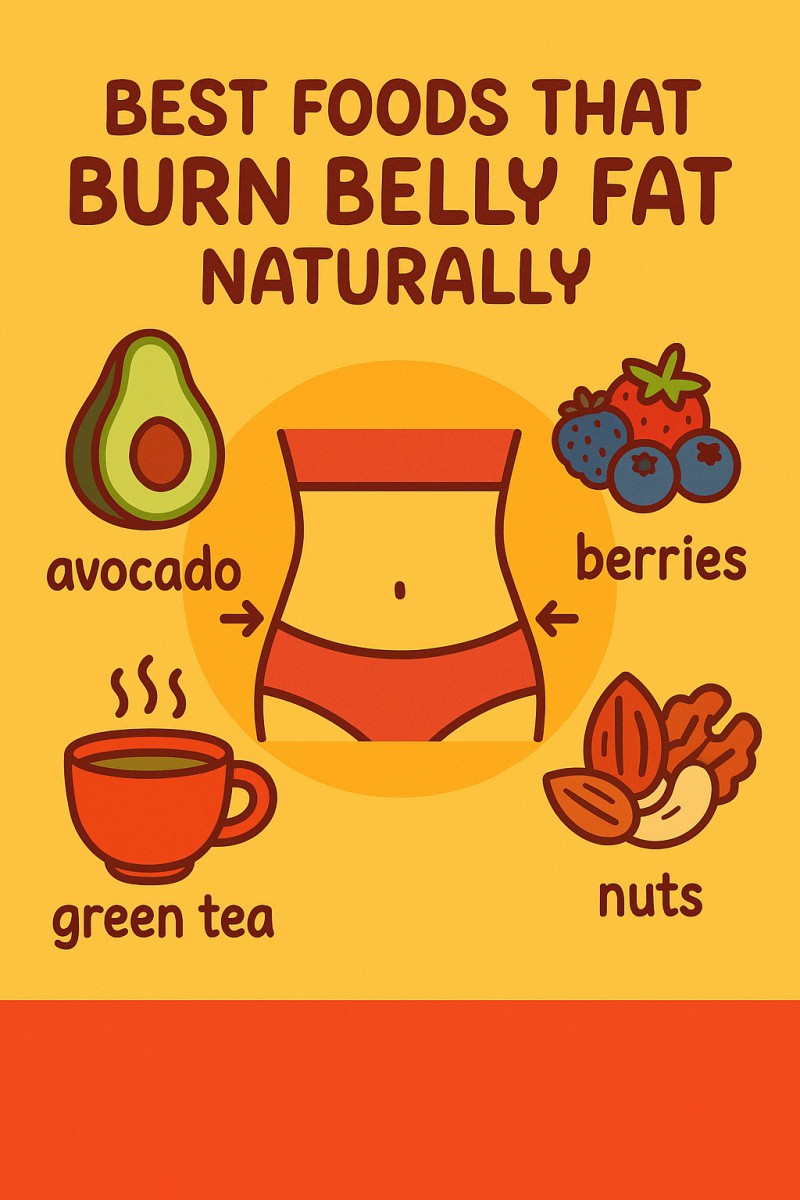 Best Foods That Burn Belly Fat Naturally: Eat Your Way To A Slimmer Waist