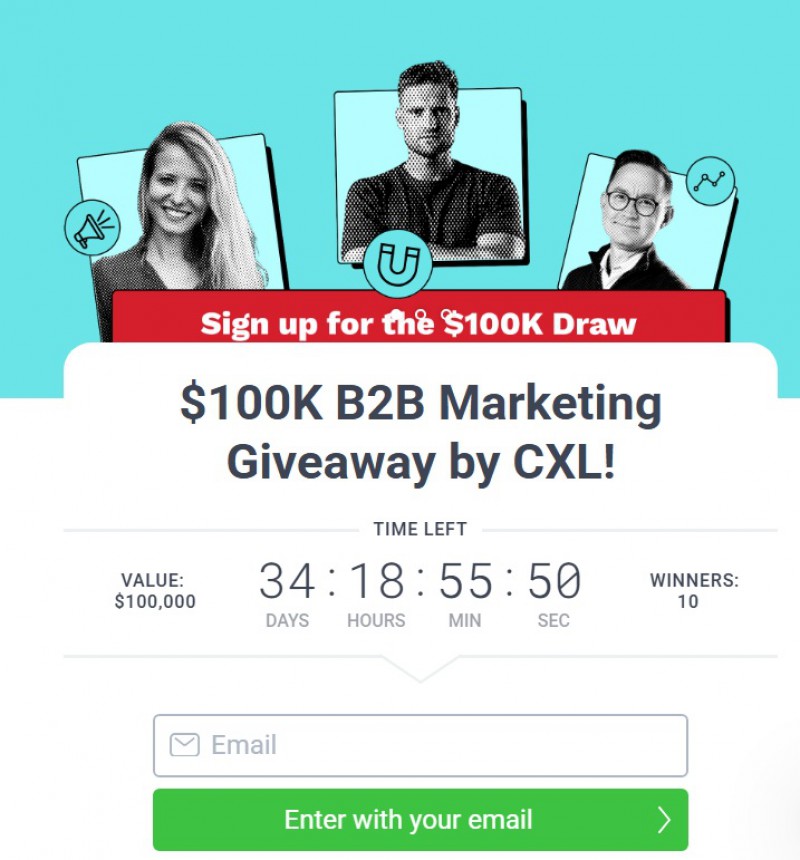 Win Lifetime Access To The World’S Leading B2B Marketing Training – Worth $100,000