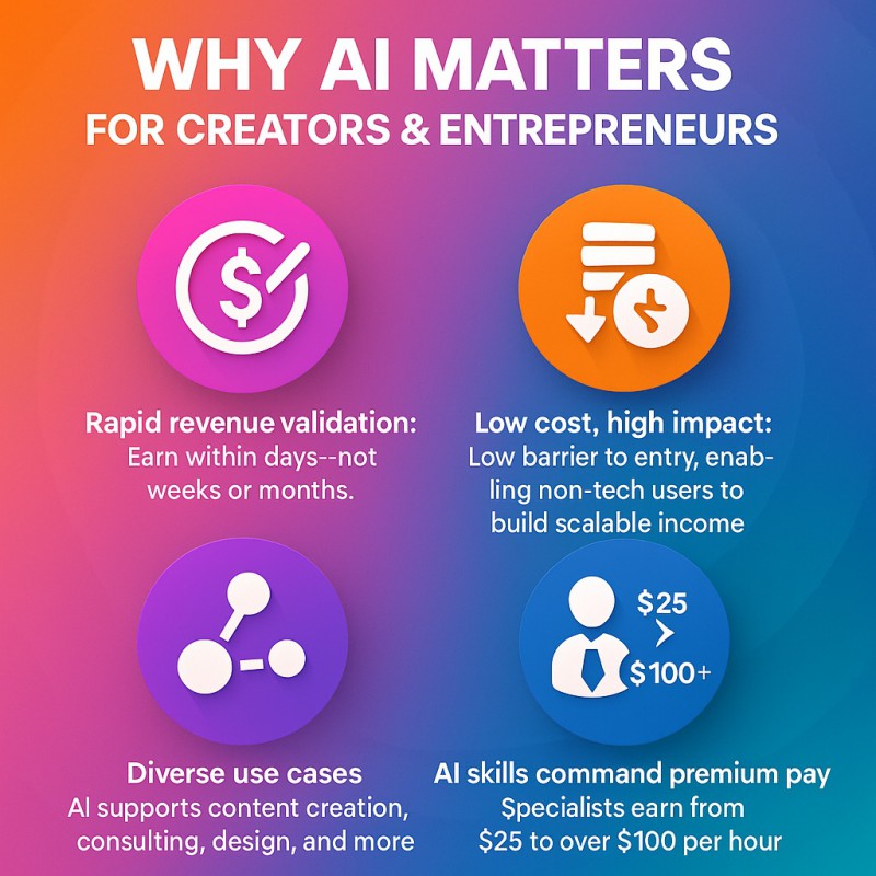 AI Powered Income: How Creators & Entrepreneurs Are Making Real Money With Artificial Intelligence