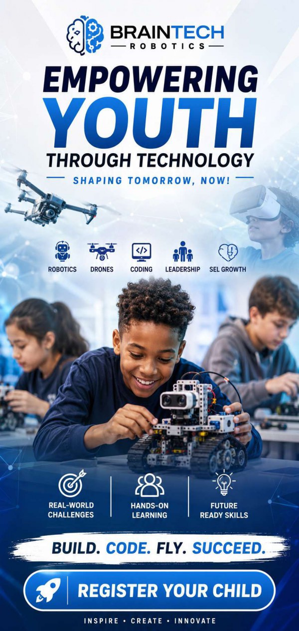 How BrainTech Robotics Is Preparing Youth for the Future of Technology