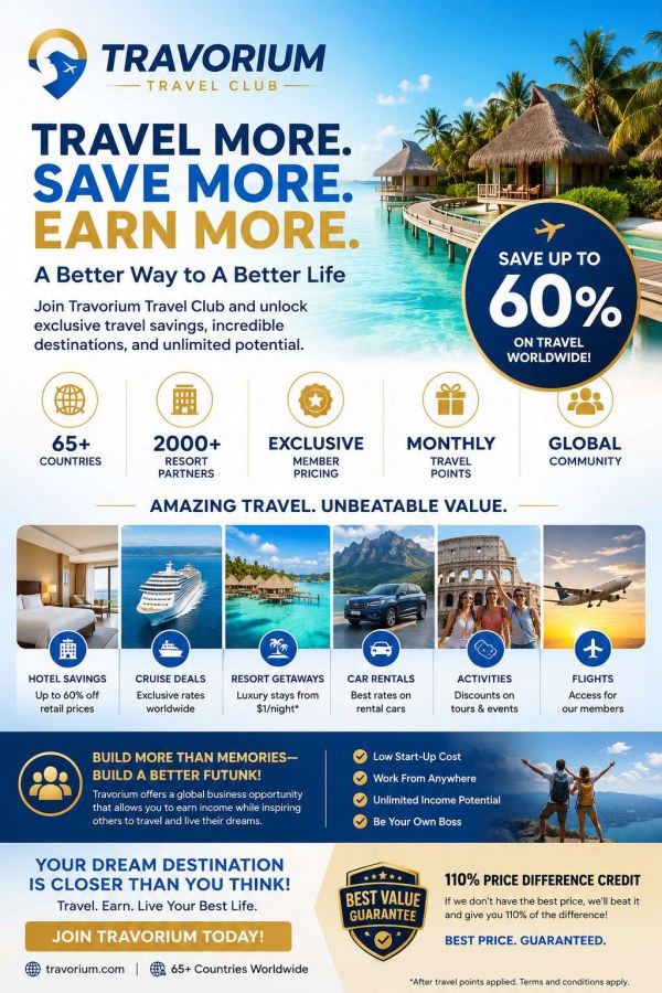 Travorium: A Better Way to Experience the World and Build a Lifestyle Business