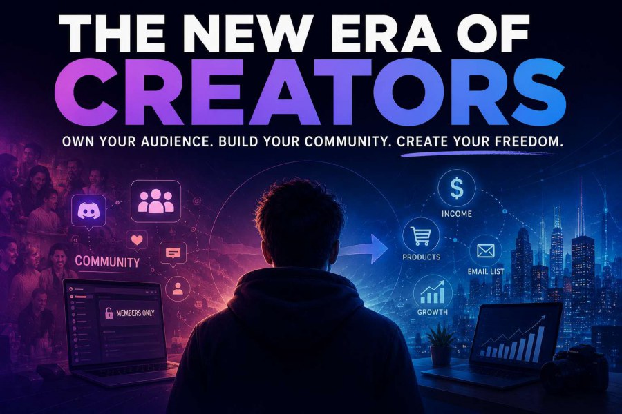 The Great Creator Migration: Why Social Media Creators Are Building Communities, Owning Their Audiences, and Redefining the Creator Economy