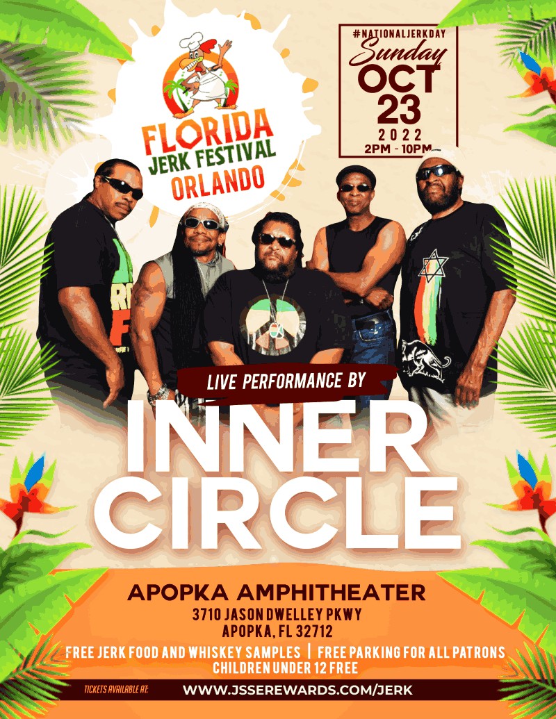 Inner Circle Performs Live @ Florida Jerk Festival, Oct 23, 2022 #nationaljerkday #foodie #musicfestival @floridajerkfest @jssexchange @badboysofreggae