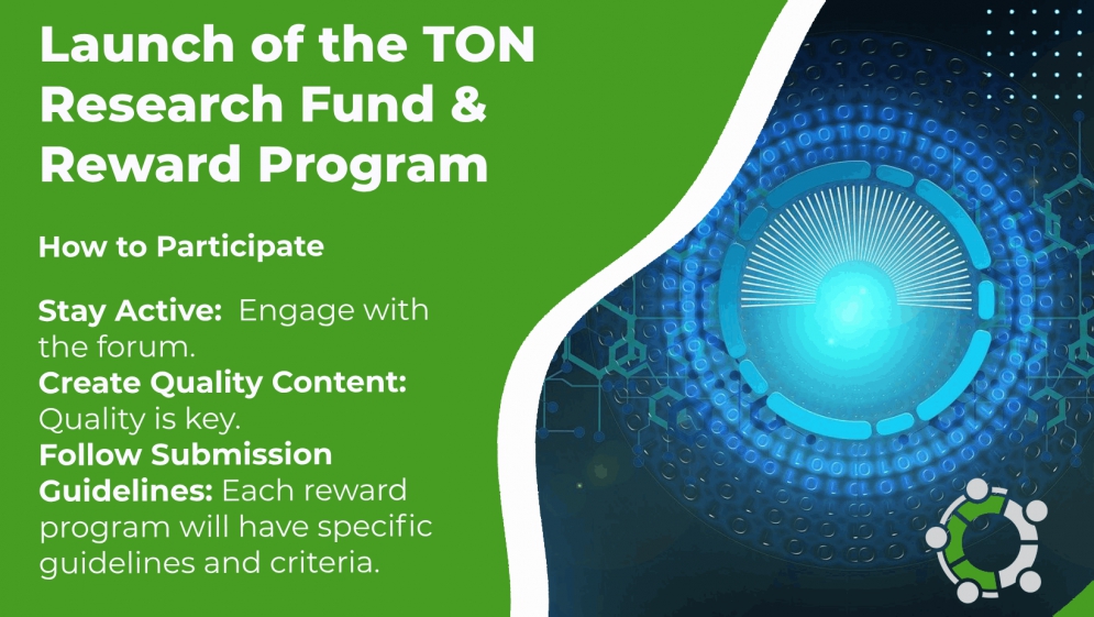 TON Research Fund: Fostering Excellence and Collaboration in the TON Ecosystem $TON