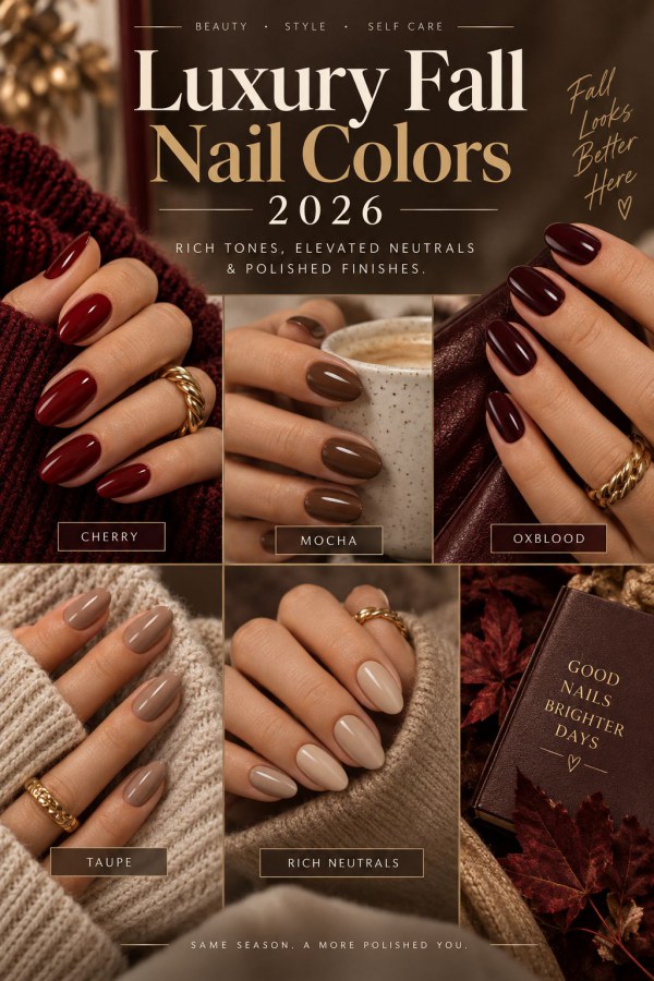 Luxury Fall Nail Colors 2026