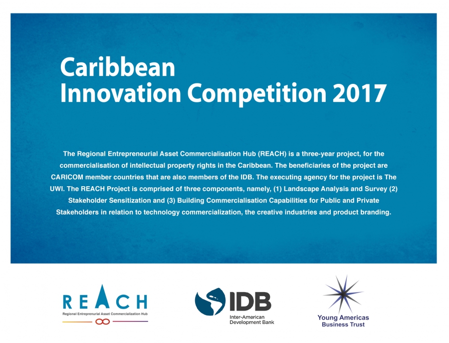Caribbean Innovation Competition 2017 $5,000 In Seed Funding Available @matrixthinker @thecaribcurrent @yabts