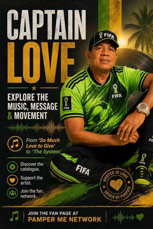 Captain Love Keeps the Reggae Message Moving: Explore the Music, Support the Artist and Join His Fan Network