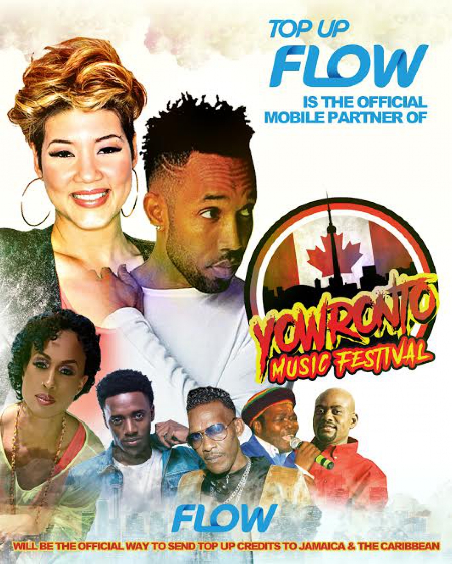 Flow Connects With The Caribbean Diaspora At The @yowronto Music #festival In Canada Win Free Tickets @matrixthinker #tessannechin