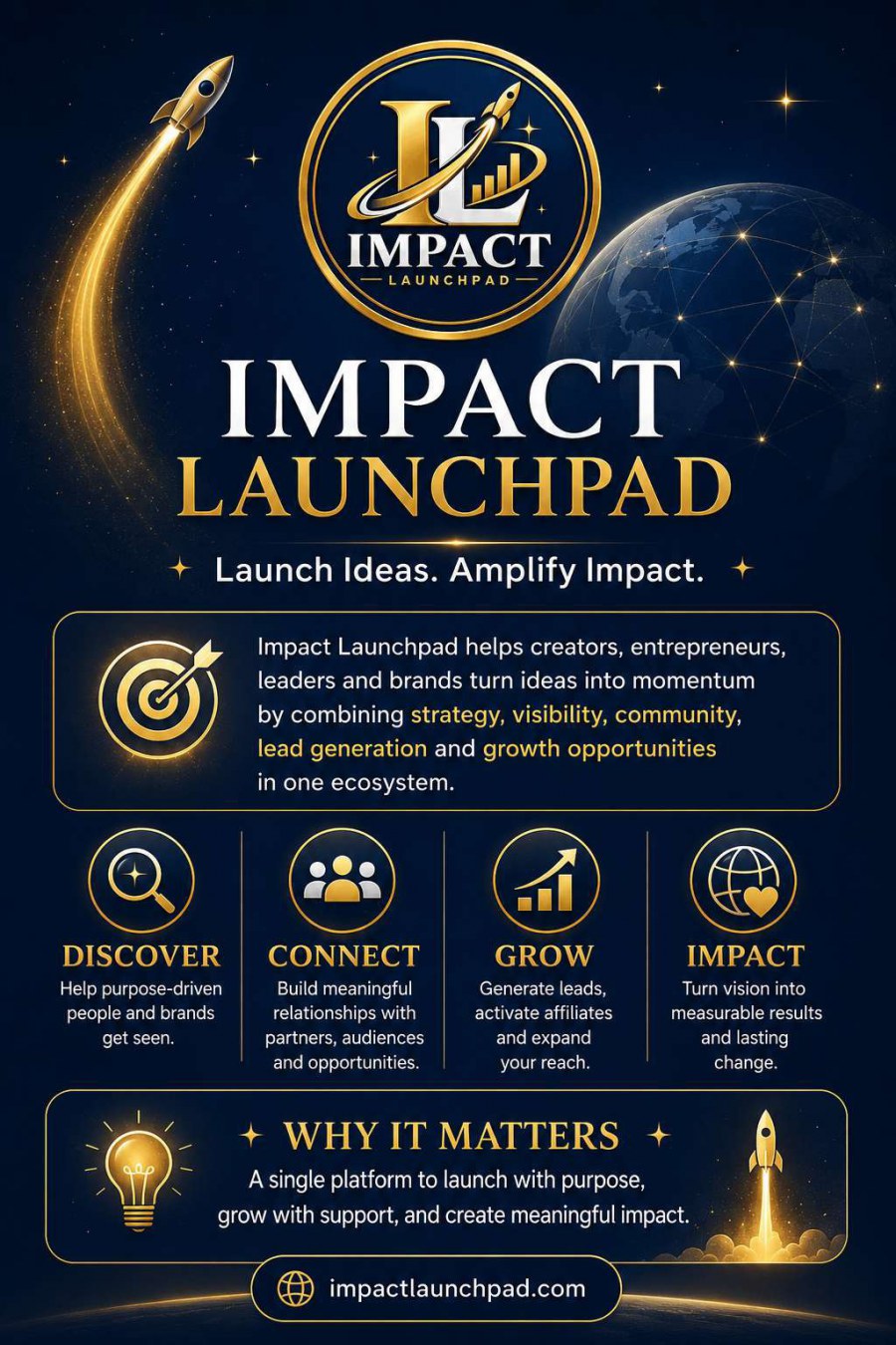 Great Ideas Are Everywhere. Impact Launchpad Is Building What Makes Them Work.
