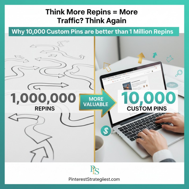 Why 10,000 Custom Pins Are More Valuable Than 1 Million Repins On Pinterest