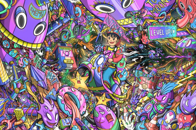 The 5Th Bizarre Dimension Short Route To Chaos Nft Collection On Foundation @sotiredtodie1 #foundation #nft #nftcollection