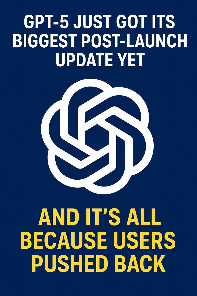 Gpt 5’S Biggest Post Launch Update — And Why It Matters For The AI Industry